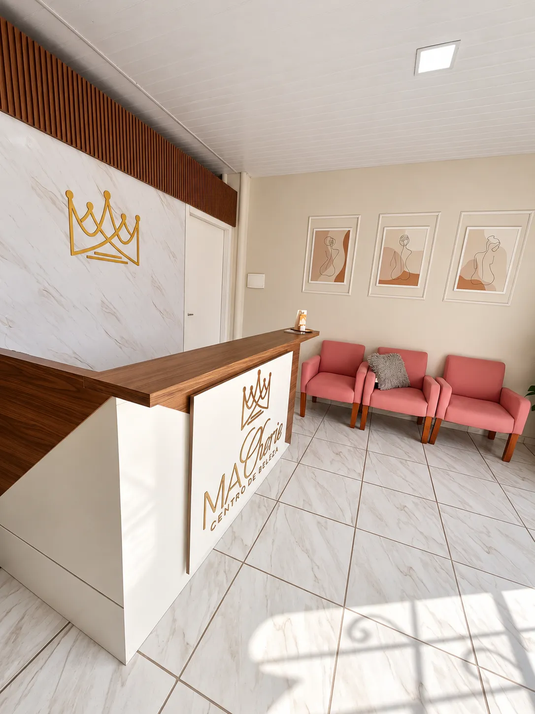 Espaço da clínica Má Cherie